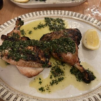 Sempre Oggi - GRILLED CIRCLE FARM'S HERITAGE CHICKEN - Italian Near Me - New York, New York