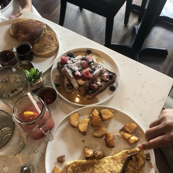 MID KITCHEN - Omelette and potatoes and French toast - Breakfast & Brunch Near Me - Evanston, Illinois