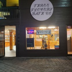 Three Flowers Bath Company - The front of our store!
