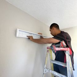 ADL Electric - LED light fixture install.