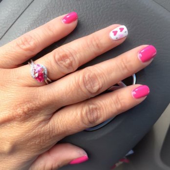Angel Nails - Linda did a great job on my hearts!! - Nail Salons Near Me - Monterey, California Angel Nails - Linda did a great job on my hearts!! - Nail Salons Near Me - Monterey, California