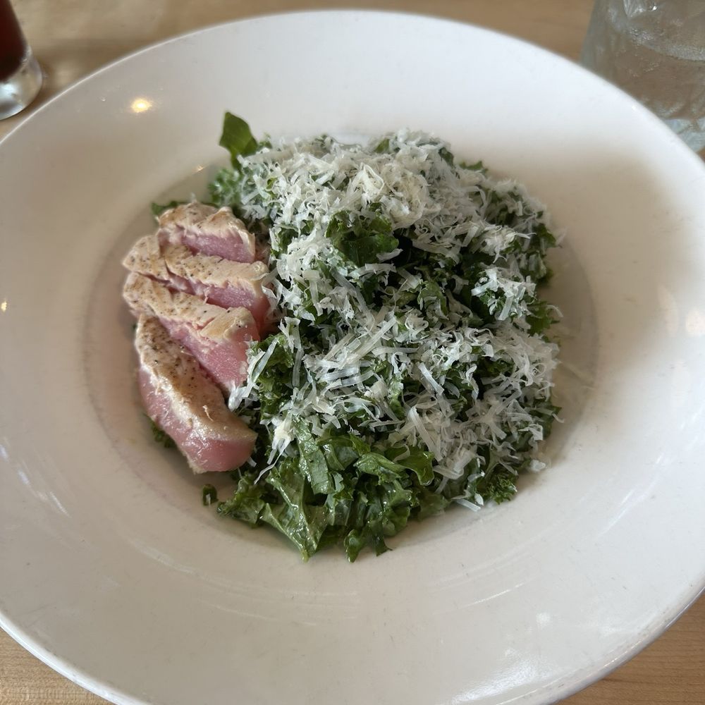 Vinaigrette - All Kale Caesar w/Seared Tuna - Salad Near Me - Austin, Texas Vinaigrette - All Kale Caesar w/Seared Tuna - Salad Near Me - Austin, Texas