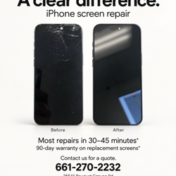 Phone Heaven - IPhone screen repair in Santa Clarita. Phone Heaven: 661-270-2232. Call for a quote.