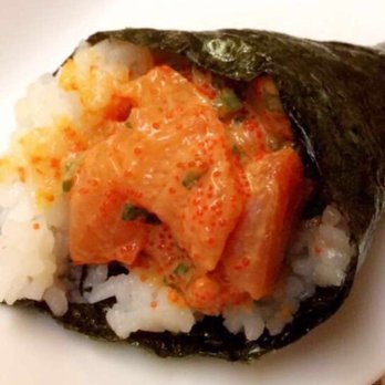 Ms Sushi - Spicy salmon hand roll (comes with 2) - Japanese Near Me - River Edge, New Jersey