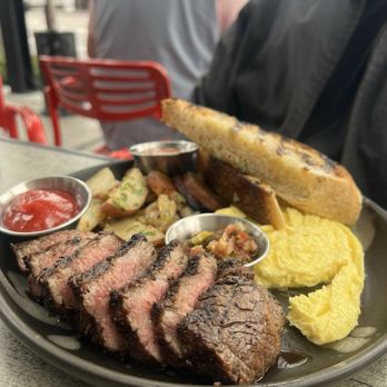 Trust - Steak and eggs. - New American Near Me - San Diego, California