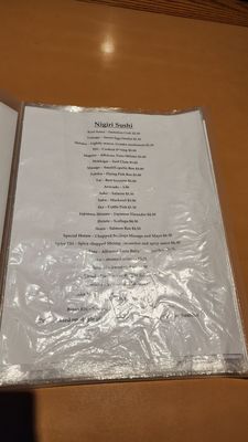 Menu photo 1 Sushi Hiro Japanese Restaurant Calgary, AB
