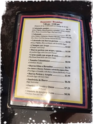 Menu photo 8 Los Antojos Restaurant Miami, FL