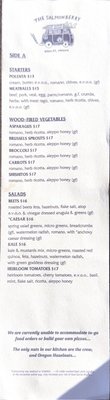 Menu photo 4 The Salmonberry Wheeler, OR
