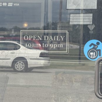 Subway - Their hours of operation on the door. - Sandwiches Near Me - Fair Grove, Missouri