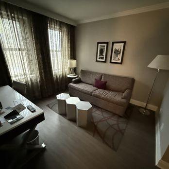 Hotel Indigo Dallas Downtown - Sitting room of suite... - Hotels Near Me - Dallas, Texas