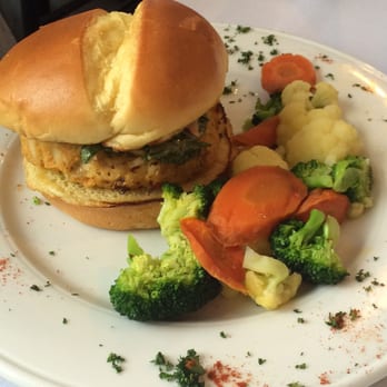 Adagio - Crab cake sandwich. A definite must try if you want to switch up your burger routine! - Seafood Near Me - Bethlehem, Pennsylvania