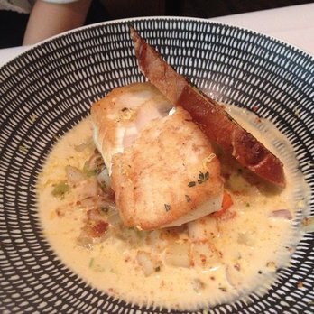 Linwoods - Seared Halibut Main - New American Near Me - Owings Mills, Maryland