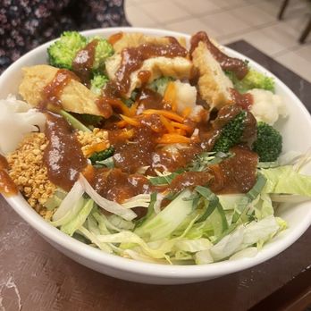 Lulu’s Gourmet - 34. Tofu & Vegetables vermicelli bowl - Vietnamese Near Me - Laurel, Maryland