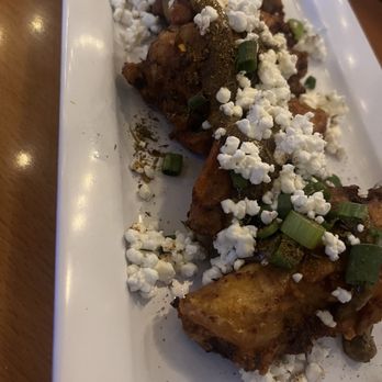Kaya Island Eats - Famous Jerk wings - with goat cheese. Finger lickin delish! - Caribbean Near Me - Key West, Florida Kaya Island Eats - Famous Jerk wings - with goat cheese. Finger lickin delish! - Caribbean Near Me - Key West, Florida