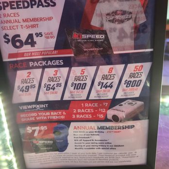 K1 Speed Thousand Oaks - THESE ARE THE PRICES 1 RACE IS 27.95 - Go Karts Near Me - Thousand Oaks, California