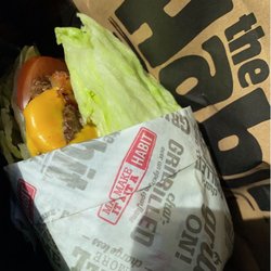 Habit Burger & Grill - Santa Barbara Char lettuce wrap