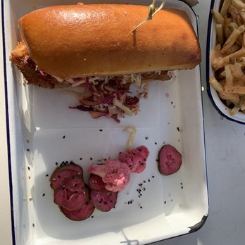 Highly Likely - Fish (Don't Have) Fingers Sandwich - Coffee & Tea Near Me - Los Angeles, California