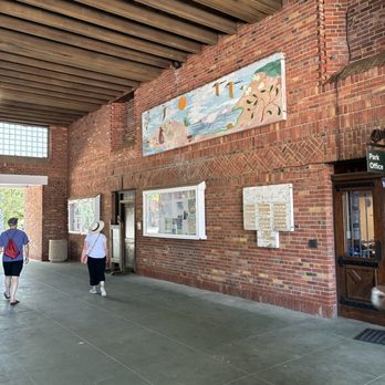 Pavilion at Sunken Meadow - Iconic Breezeway. - Parks Near Me - Kings Park, New York