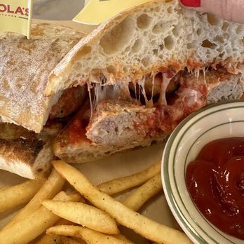Mandolas Italian Kitchen - Jacksonville - Meatball panino and fries - Italian Near Me - Jacksonville, Florida Mandolas Italian Kitchen - Jacksonville - Meatball panino and fries - Italian Near Me - Jacksonville, Florida