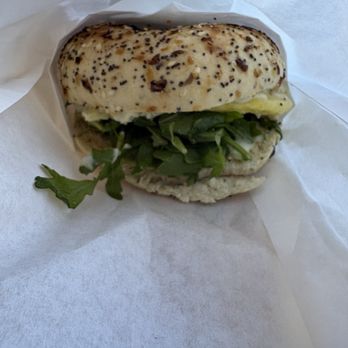 Seafab Cafe - Bagel sandwich (egg & cheese) - Cafes Near Me - Seattle, Washington