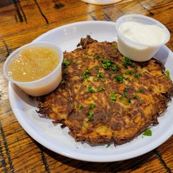 District  9 Draught Haus - Potato Pancake