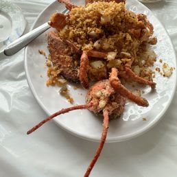 Hong Kong style lobster Hong Kong style lobster