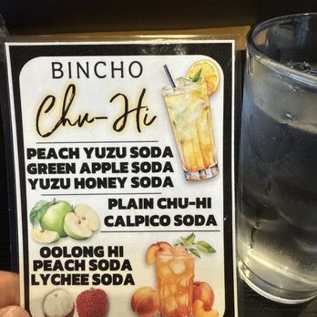 Bincho - Chuhai - Ramen Near Me - Los Angeles, California