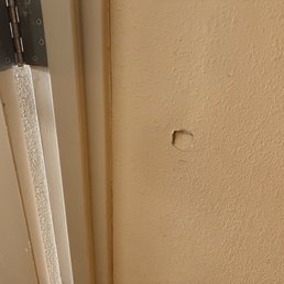 Hole on the wall