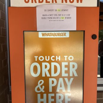 Whataburger - What about a free brownie for a Yelp review?? - Burgers Near Me - Austin, Texas Whataburger - What about a free brownie for a Yelp review?? - Burgers Near Me - Austin, Texas