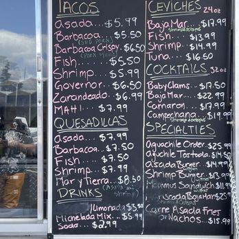 Baja Mar Seafood - Eat there often tacos are off the hook delicious ceviche best around - Seafood Near Me - Flagstaff, Arizona