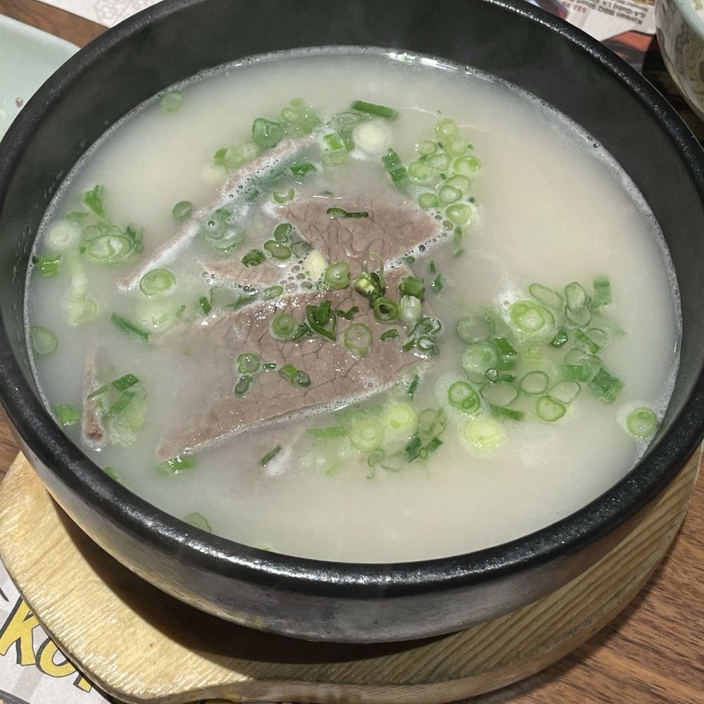 Jincook - Beef Bone Broth (Seollung-Tang) - Korean Near Me - Santa Monica, California Jincook - Beef Bone Broth (Seollung-Tang) - Korean Near Me - Santa Monica, California