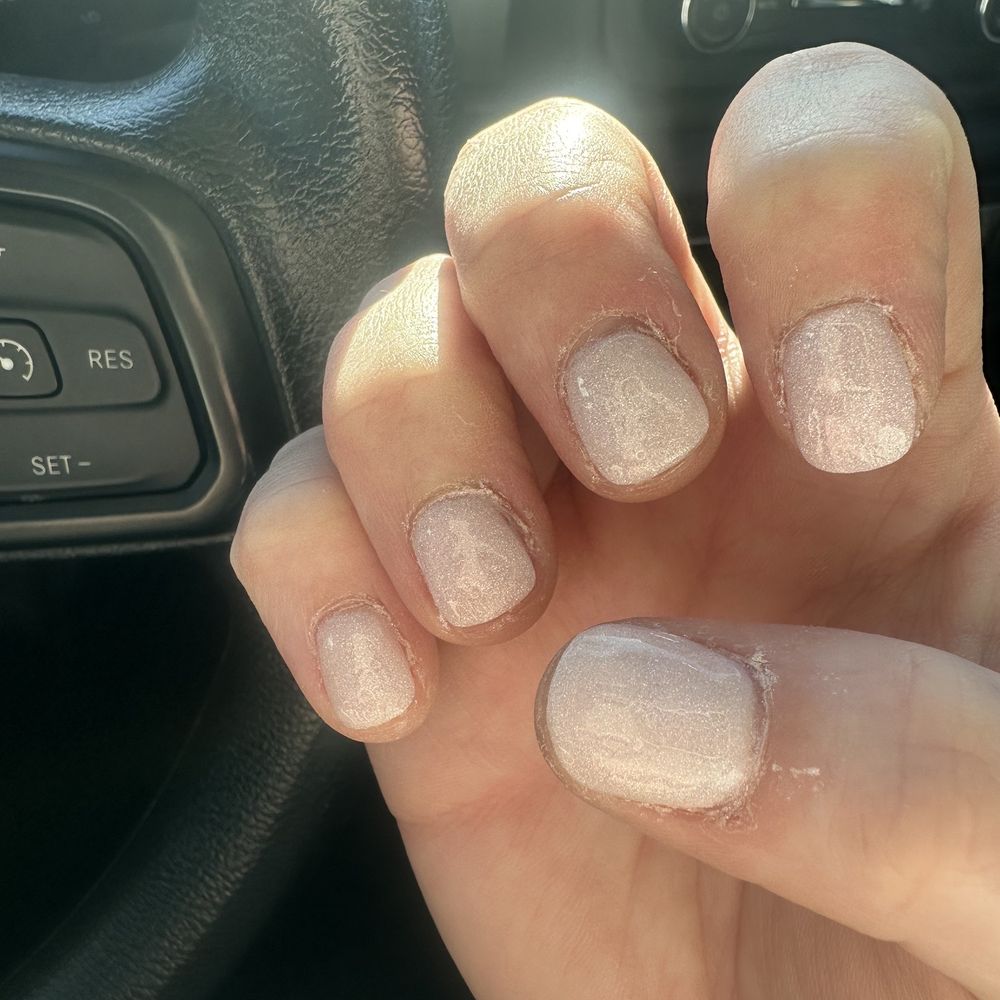 Uptown Nails - Nails that were "fixed" - Nail Salons Near Me - Issaquah, Washington