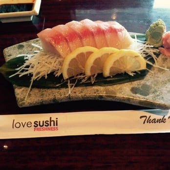 Love Sushi - Yellow Tail, always fresh. - Sushi Bars Near Me - Frisco, Texas