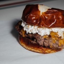 Burdy's Sports Bar & Grill - Burger of the Month: Puttin on the Ritz.