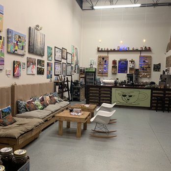 Combs' Coffee - Inside the shop. Beautiful, comfy space. - Coffee & Tea Near Me - Corinth, Texas