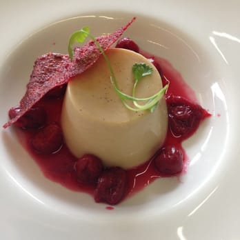 The George - Eggnog Pannacotta gluten free heaven - Hotels Near Me - Christchurch, CAN
