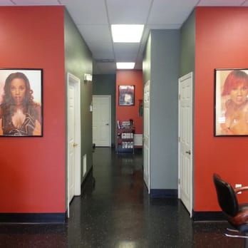 All Dolled Up Salon and Store - The hallway leading to the shampooing area. - Hair Salons Near Me - Oviedo, Florida All Dolled Up Salon and Store - The hallway leading to the shampooing area. - Hair Salons Near Me - Oviedo, Florida