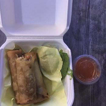 Green Lotus Vegan - Very tasty spring rolls and the sauce was excellent - Vietnamese Near Me - Gilbert, Arizona