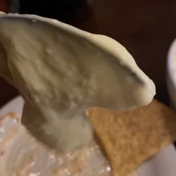 Jalisco's Restaurant and Bar - Trying to make this cold velveeta cheese come off the spoon 4oz-$8.99! NO! - Mexican Near Me - Austin, Texas Jalisco's Restaurant and Bar - Trying to make this cold velveeta cheese come off the spoon 4oz-$8.99! NO! - Mexican Near Me - Austin, Texas