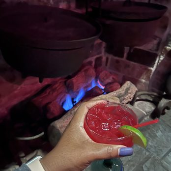 Backspace Bar & Kitchen - Hibiscus Margarita - Bars Near Me - New Orleans, Louisiana
