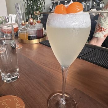 Sorella - Potente Melone cocktail w/ parmesan foam - Italian Near Me - San Francisco, California Sorella - Potente Melone cocktail w/ parmesan foam - Italian Near Me - San Francisco, California