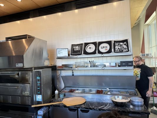 WHOLE SLVCE Pizza by null