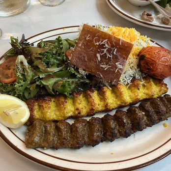 Daryoush - Combo Koobideh Kabob - Persian/Iranian Near Me - Walnut Creek, California