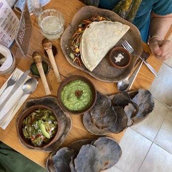 Hierba Dulce - Nopales salad, empanada, guacamole - Breakfast & Brunch Near Me - Oaxaca, OAX Hierba Dulce - Nopales salad, empanada, guacamole - Breakfast & Brunch Near Me - Oaxaca, OAX