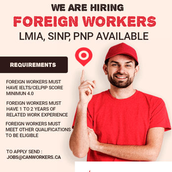 CANWORKERS RECRUITMENT - Updated January 2025 - Request