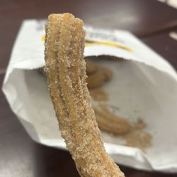 Legends Ice Cream & Churros  - This was after dusting off some sugar