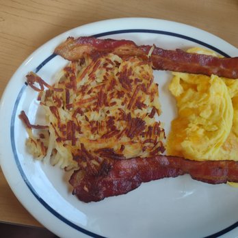 IHOP - Hash browns, bacon, eggs, with a side of pancakes. - Breakfast & Brunch Near Me - Bel Air, Maryland IHOP - Hash browns, bacon, eggs, with a side of pancakes. - Breakfast & Brunch Near Me - Bel Air, Maryland