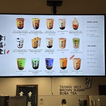 Xing Fu Tang - Menu - Bubble Tea Near Me - Houston, Texas