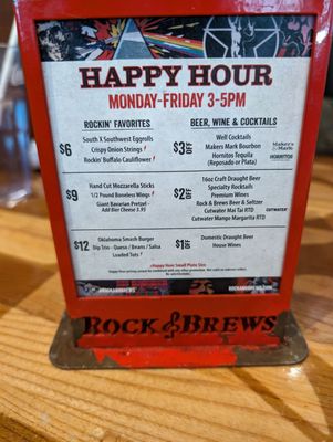 Menu photo 7 Rock & Brews - Tustin Tustin, CA Menu photo 7 Rock & Brews - Tustin Tustin, CA