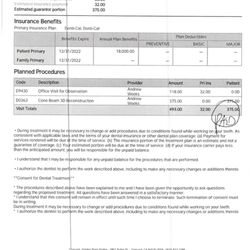 Golden State Smiles - The receipt I signed stating that I couldn't receive my scans and I don't see that statement anywhere